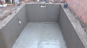 Construcción de piscina