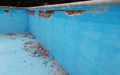 Como reparar una piscina de obra